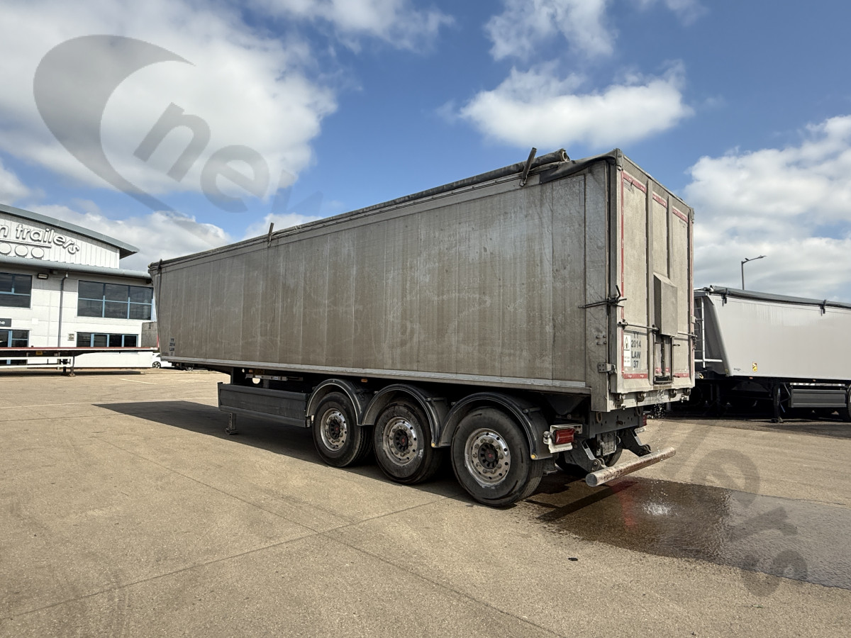 Hire Used 2022 STAS Plank Sided Tipping Trailer