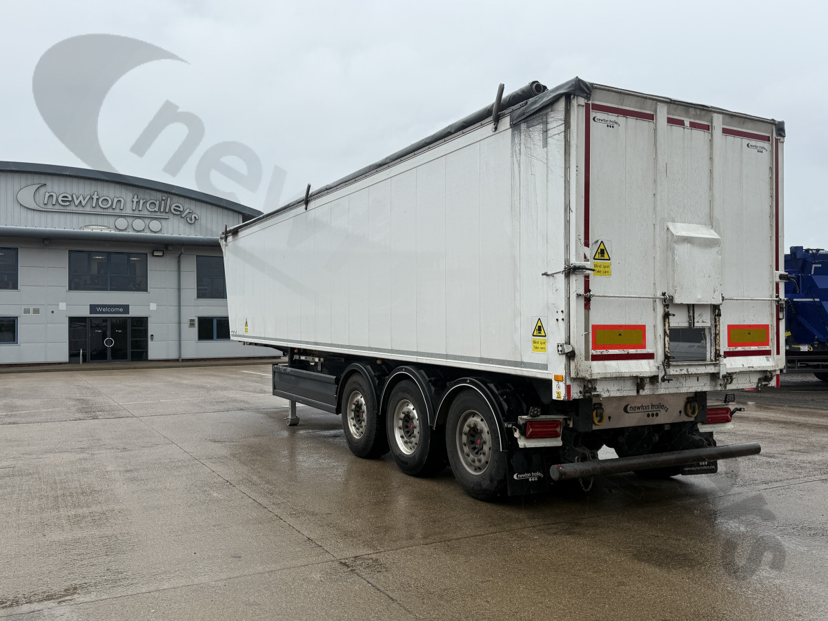 Hire Used 2022 STAS Plank Sided Tipping Trailer