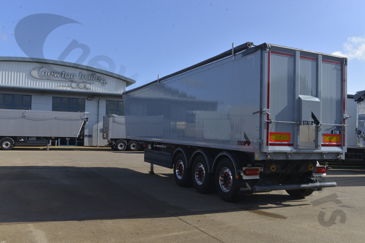 Used 2023 STAS Plank Sided Tipping Trailer