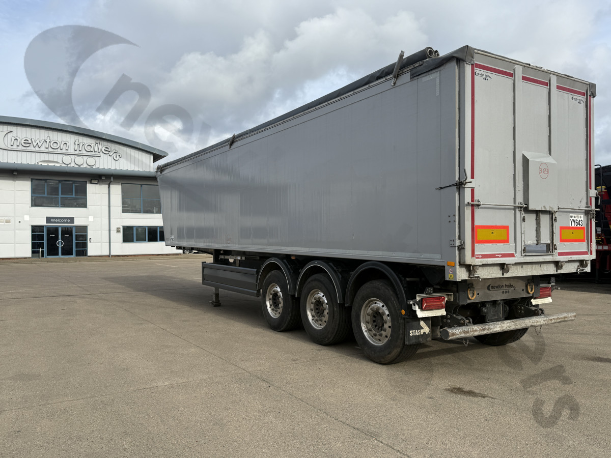 Used 2023 STAS Plank Sided Tipping Trailer