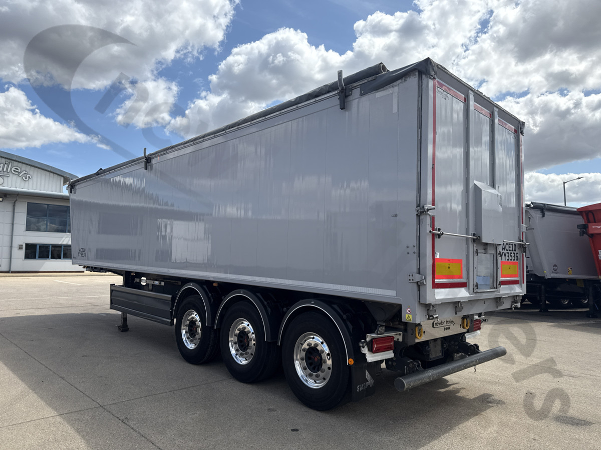Hire Used 2023 STAS Plank Sided Tipping Trailer