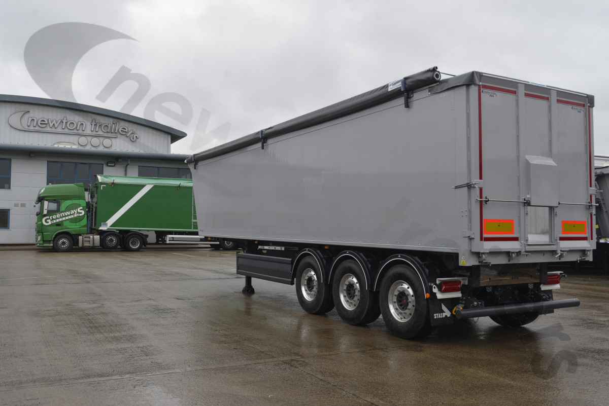 Hire New 2023 STAS Plank Sided Tipping Trailer