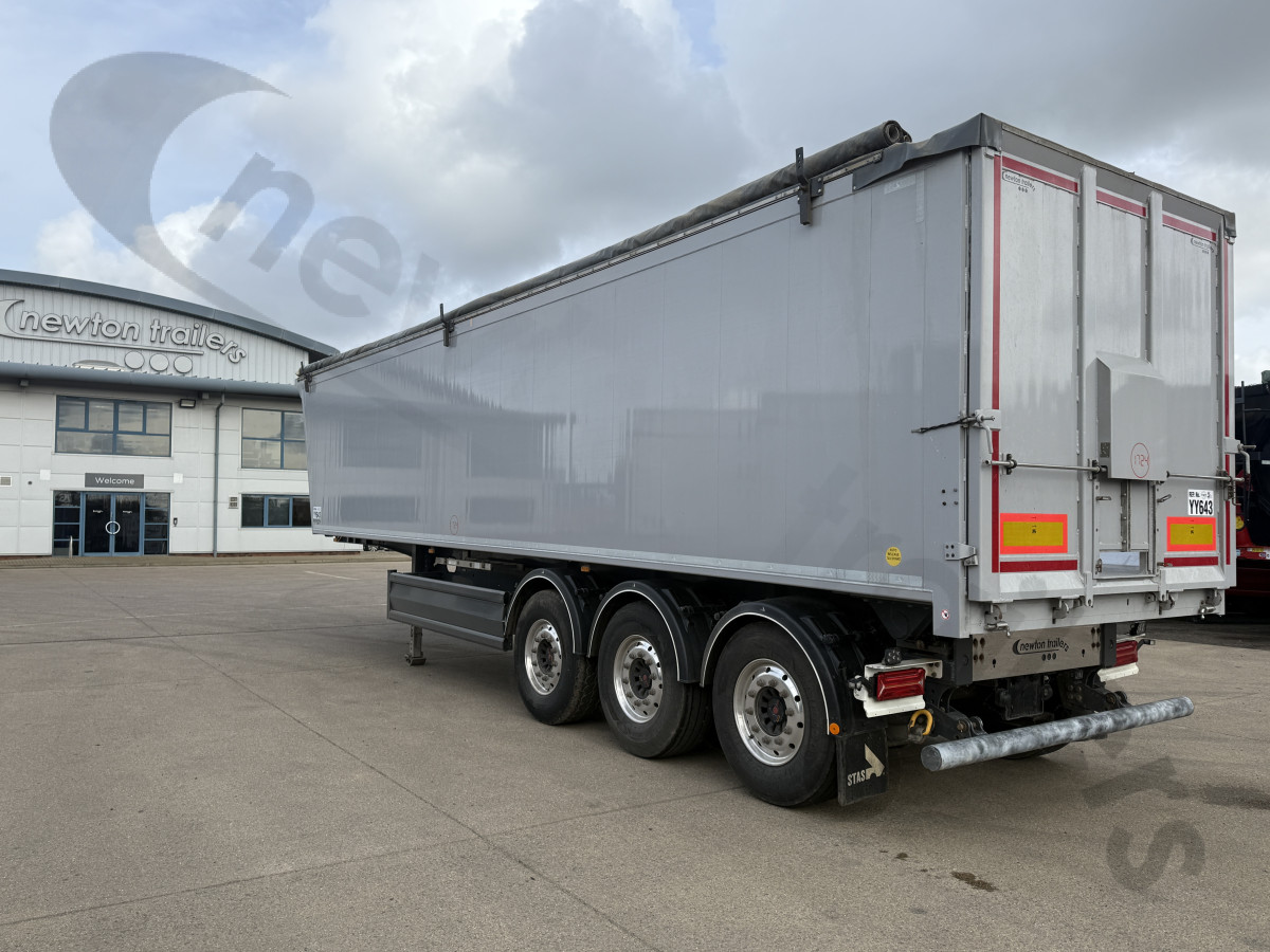 Hire Used 2024 STAS Plank Sided Tipping Trailer