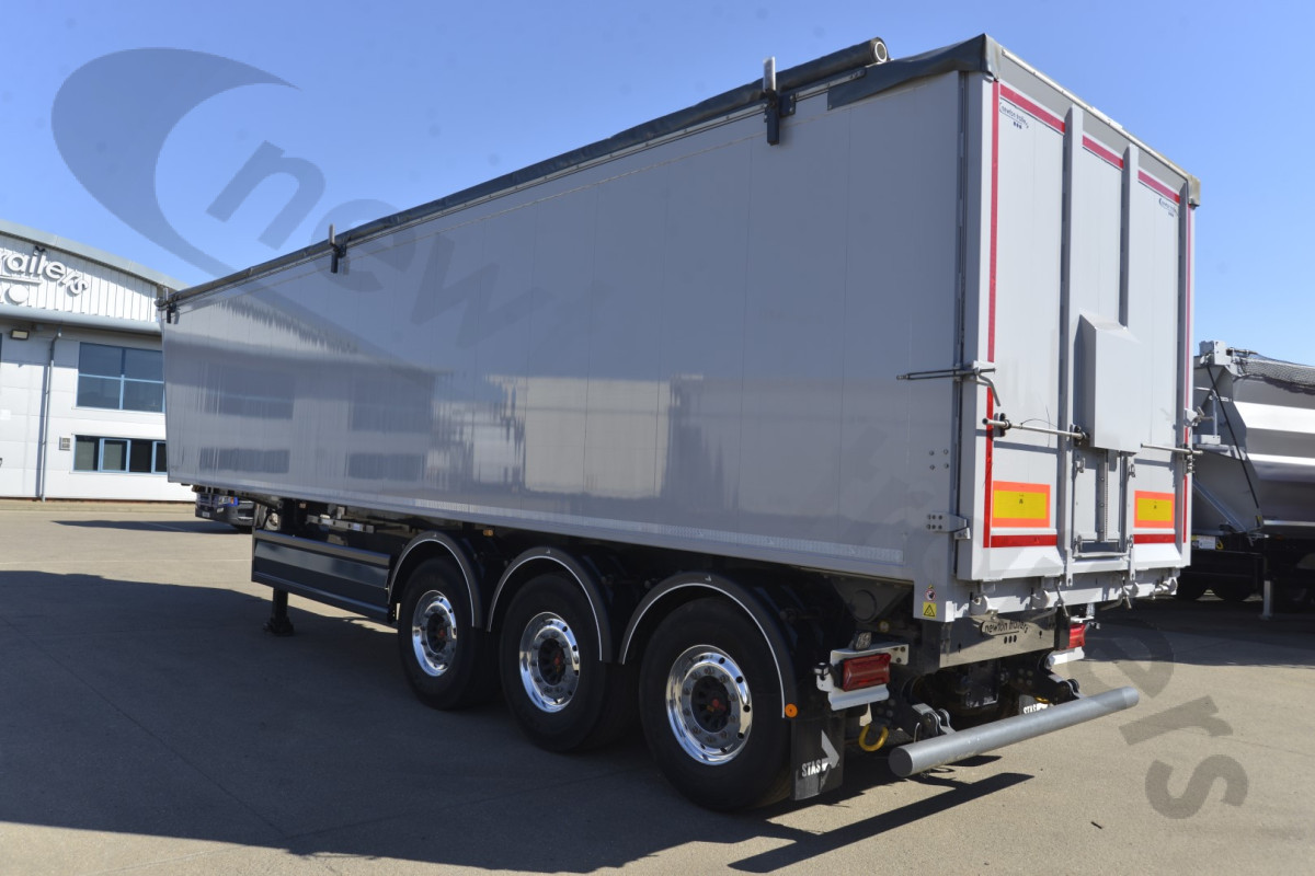 Hire Used 2024 STAS Plank Sided Tipping Trailer