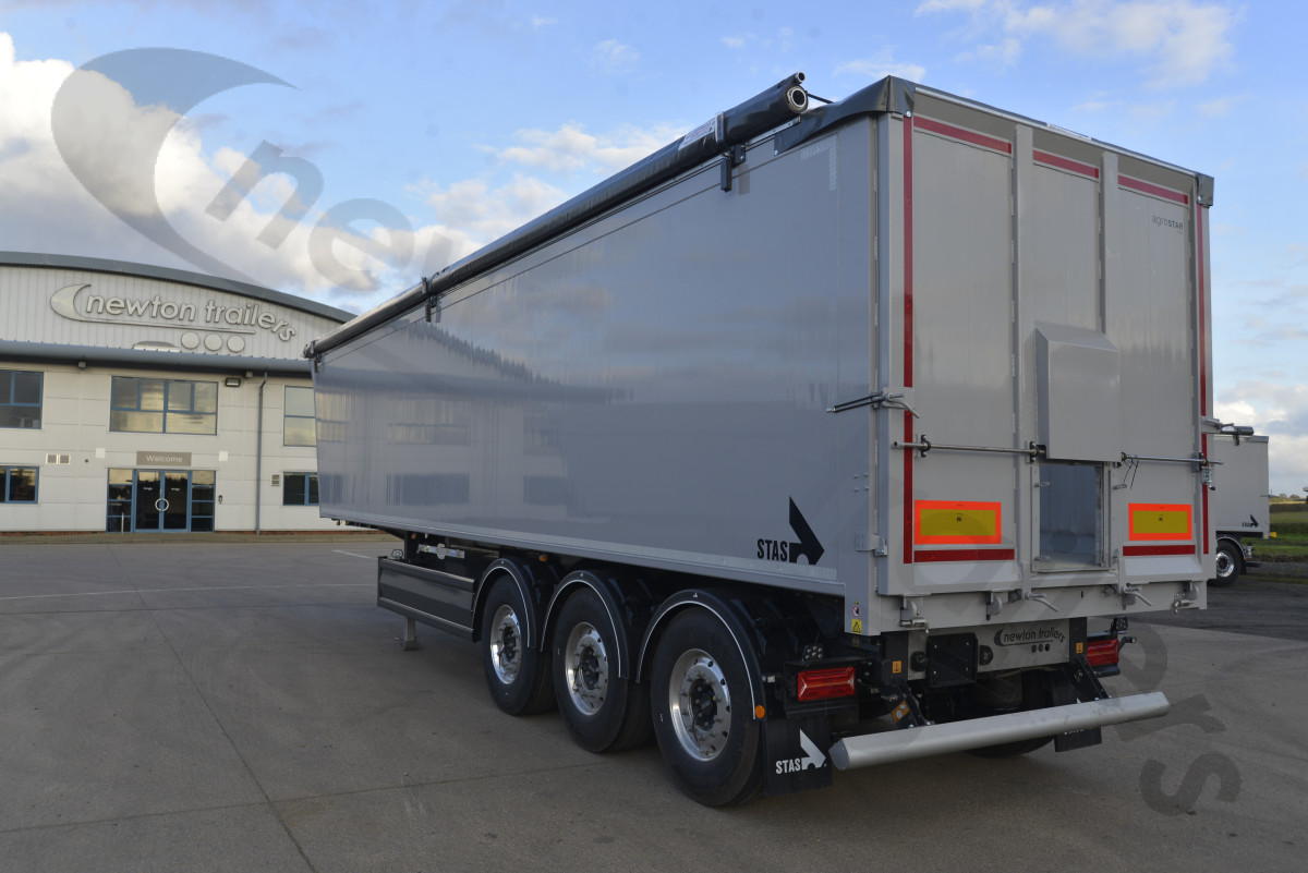 Hire Used 2024 STAS Plank Sided Tipping Trailer
