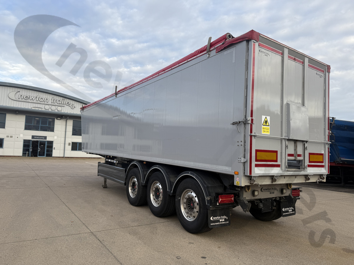 Used 2021 STAS Plank Sided Tipping Trailer