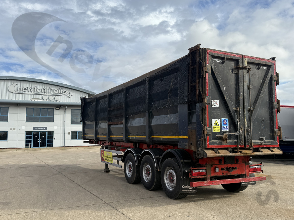Used 2018 Rothdean Steel Body Tipping Trailer