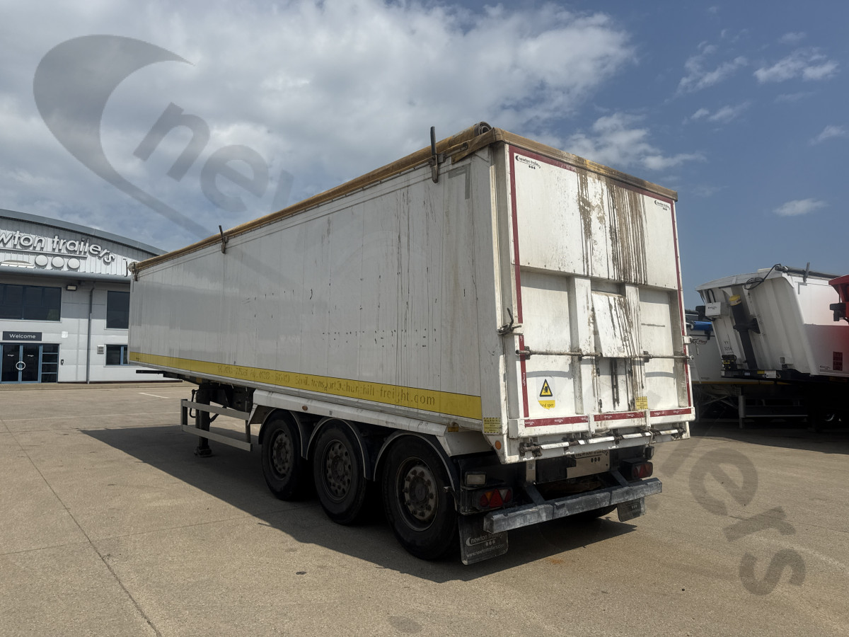 Used 2017 Fruehauf Plank Sided Tipping Trailer