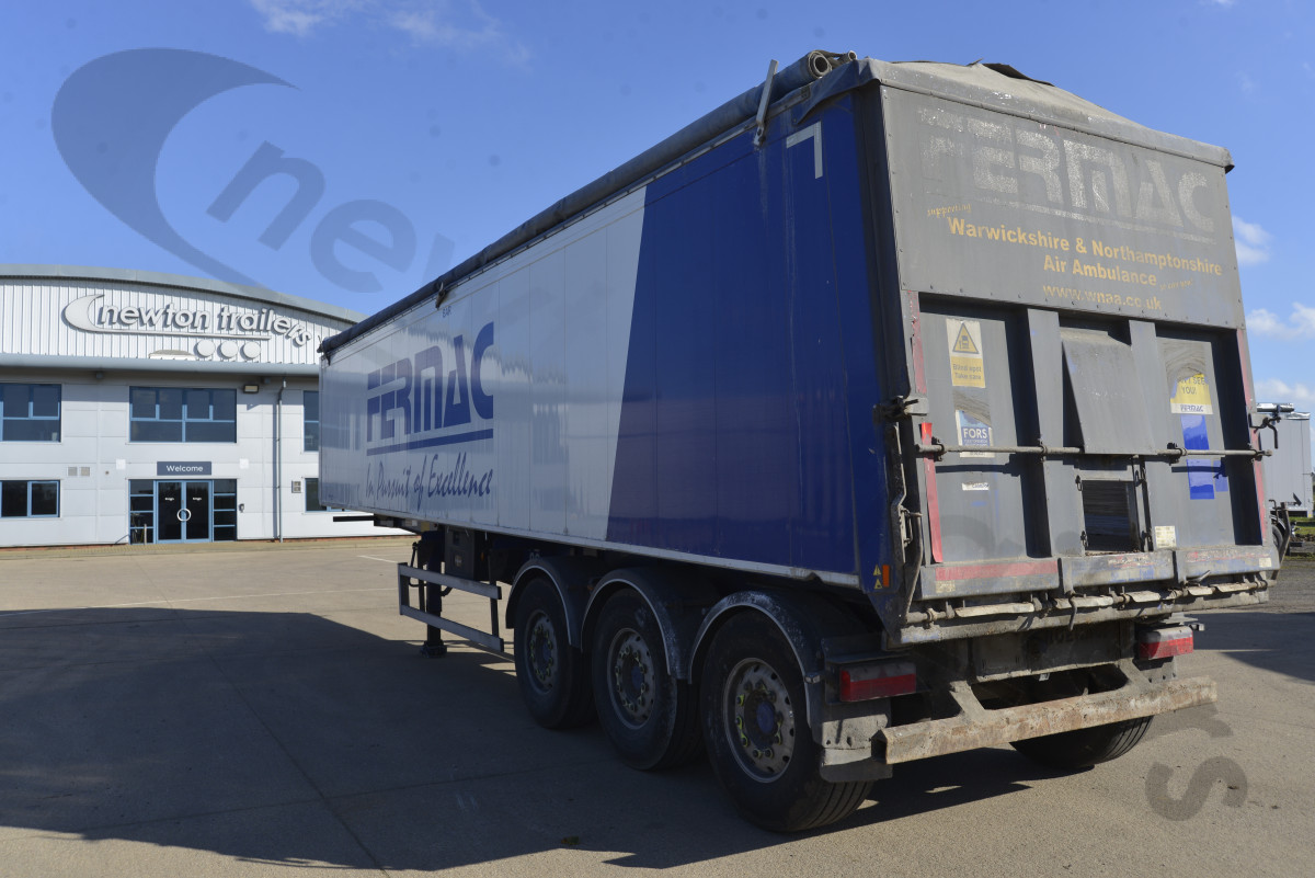 Used 2015 Fruehauf Plank Sided Tipping Trailer