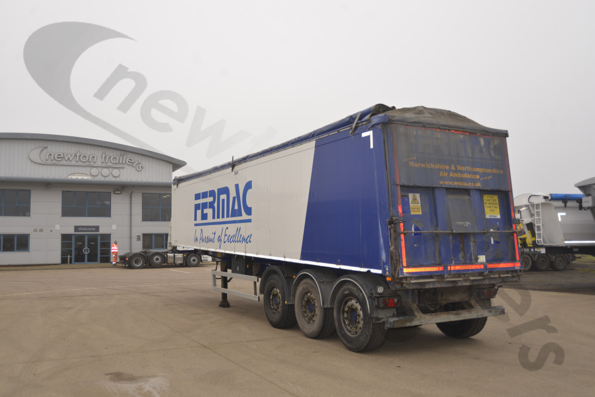 Used 2015 Fruehauf Plank Sided Tipping Trailer