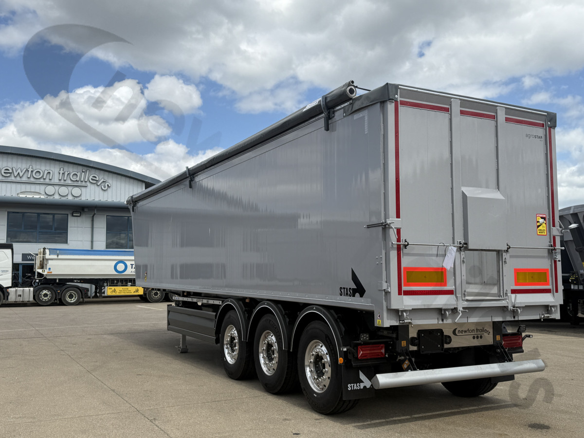 Hire Used 2025 STAS Plank Sided Tipping Trailer