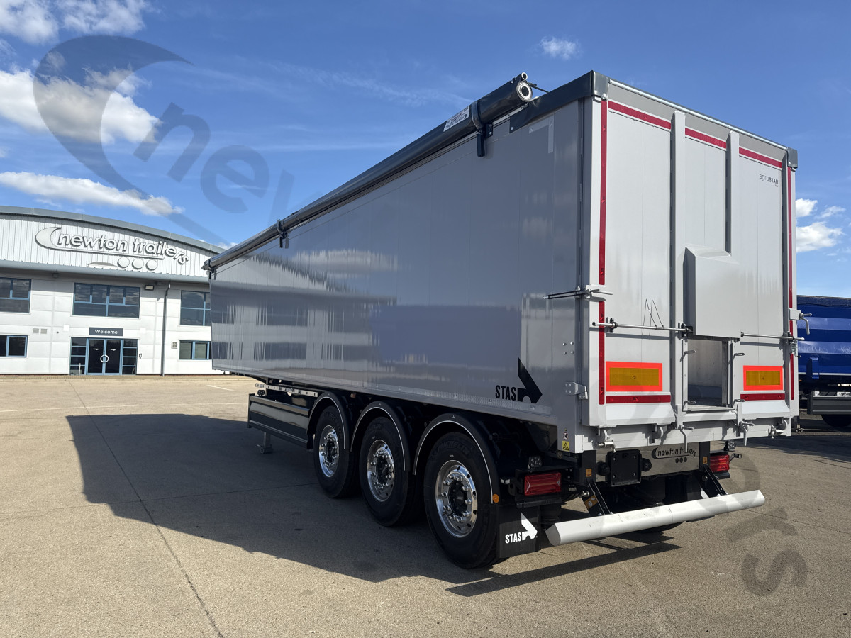Hire Used 2025 STAS Plank Sided Tipping Trailer