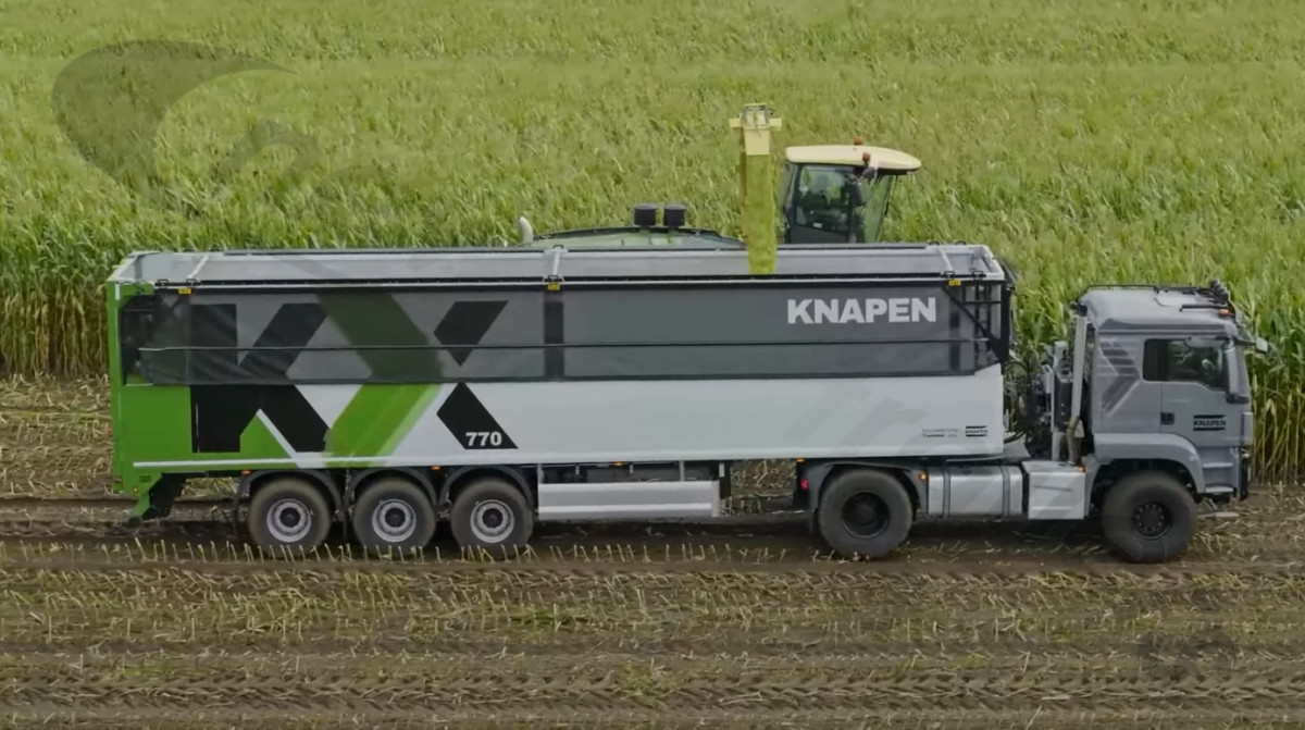New 2025 Knapen Agricultural Moving Floor Trailer