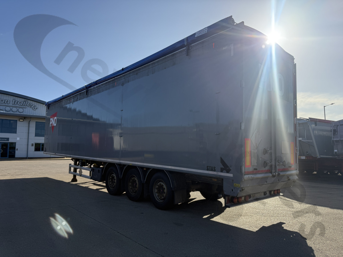 Used 2018 STAS Biomass Moving Floor Trailer