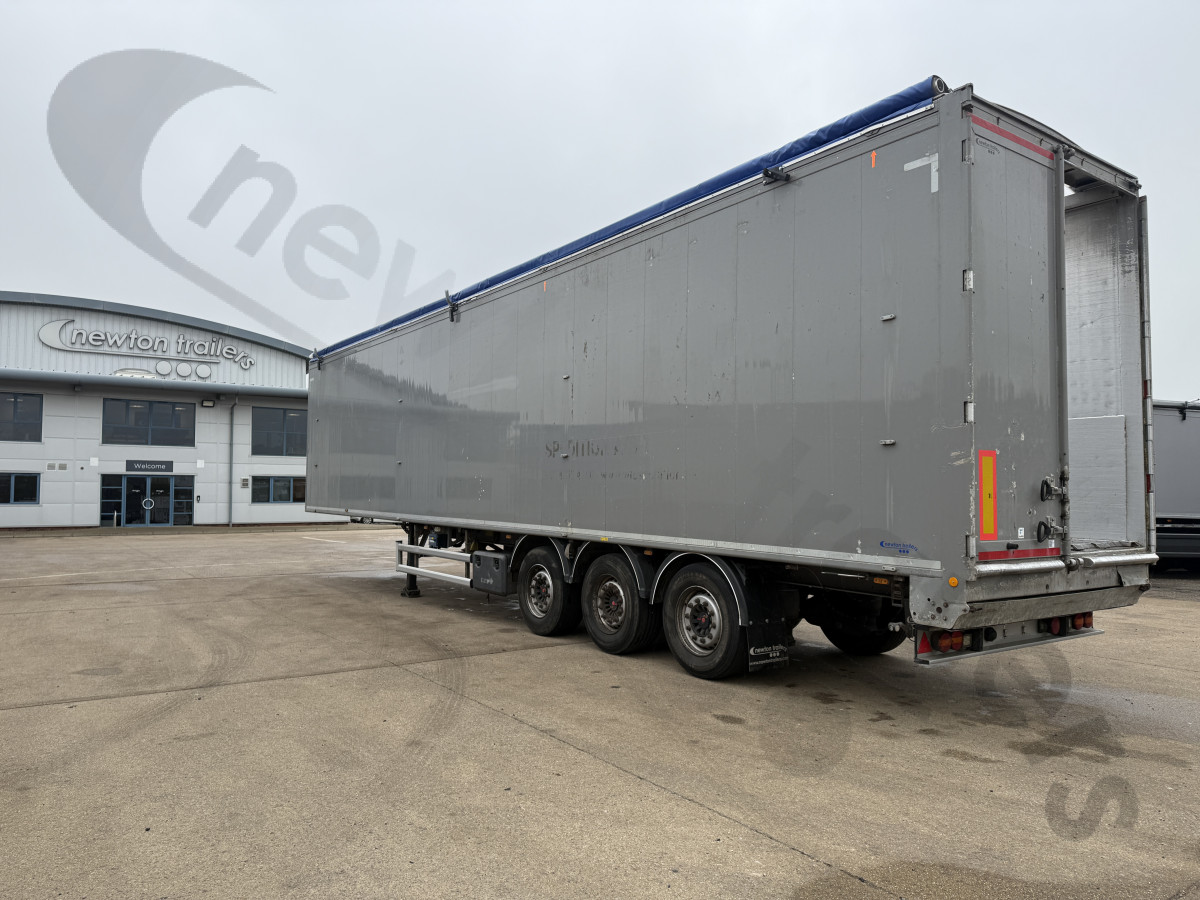 Used 2019 STAS Biomass Moving Floor Trailer