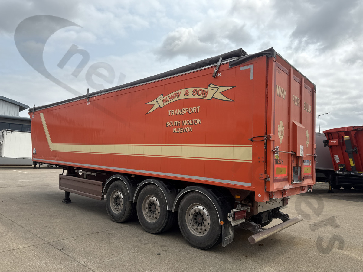 Used 2022 STAS Plank Sided Tipping Trailer