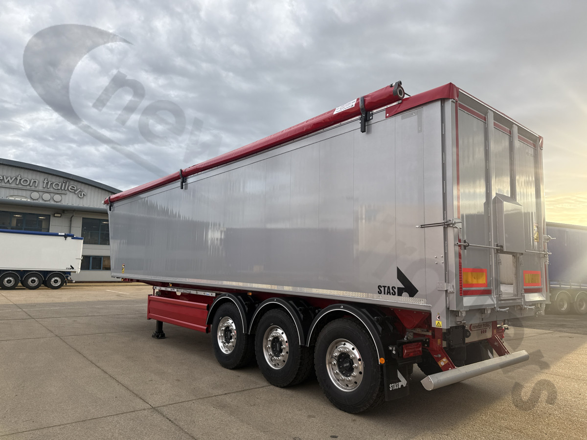 Hire Used 2025 STAS Plank Sided Tipping Trailer