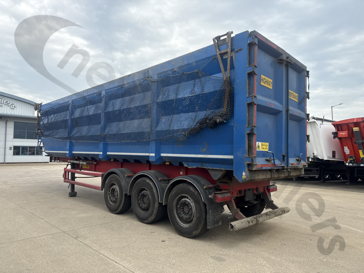 Hire Used 2017 Lück Steel Body Tipping Trailer