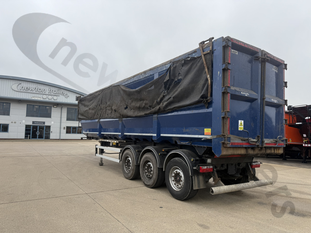 Hire Used 2017 Lück Steel Body Tipping Trailer