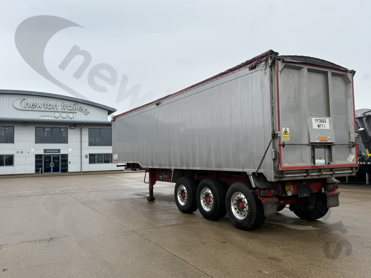 Used 2014 Montracon/Wilcox CV Plank Sided Tipping Trailer