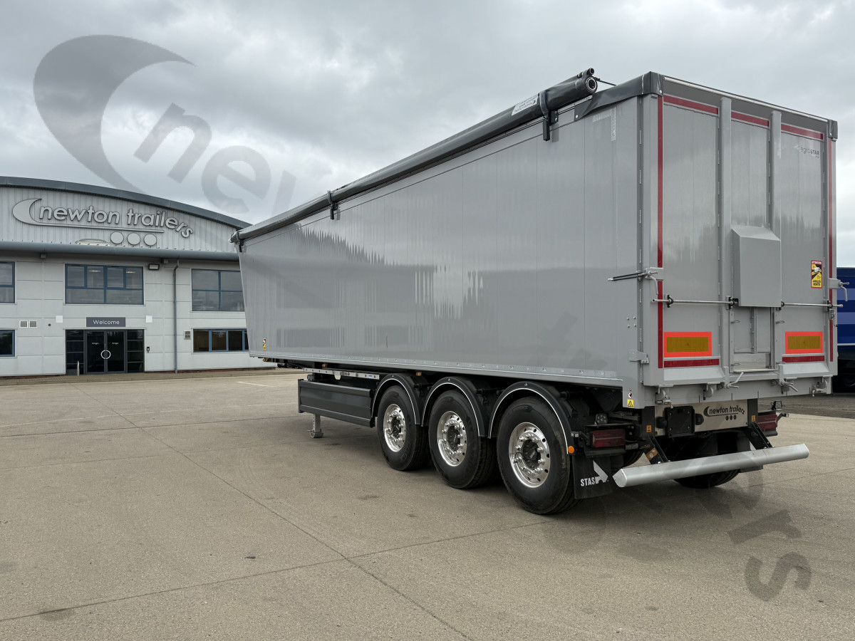 Hire New 2026 STAS Plank Sided Tipping Trailer