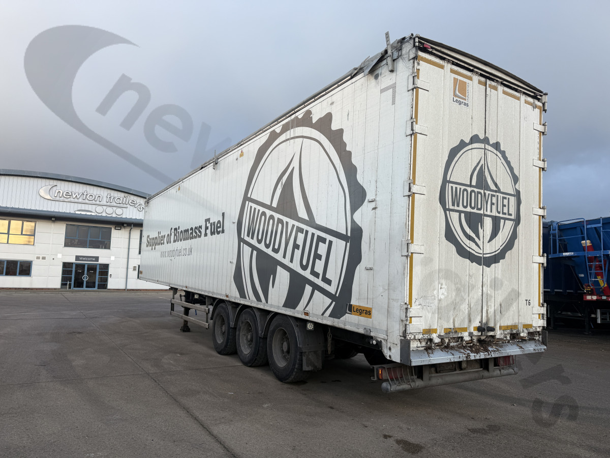 Used 2017 Legras Biomass Moving Floor Trailer