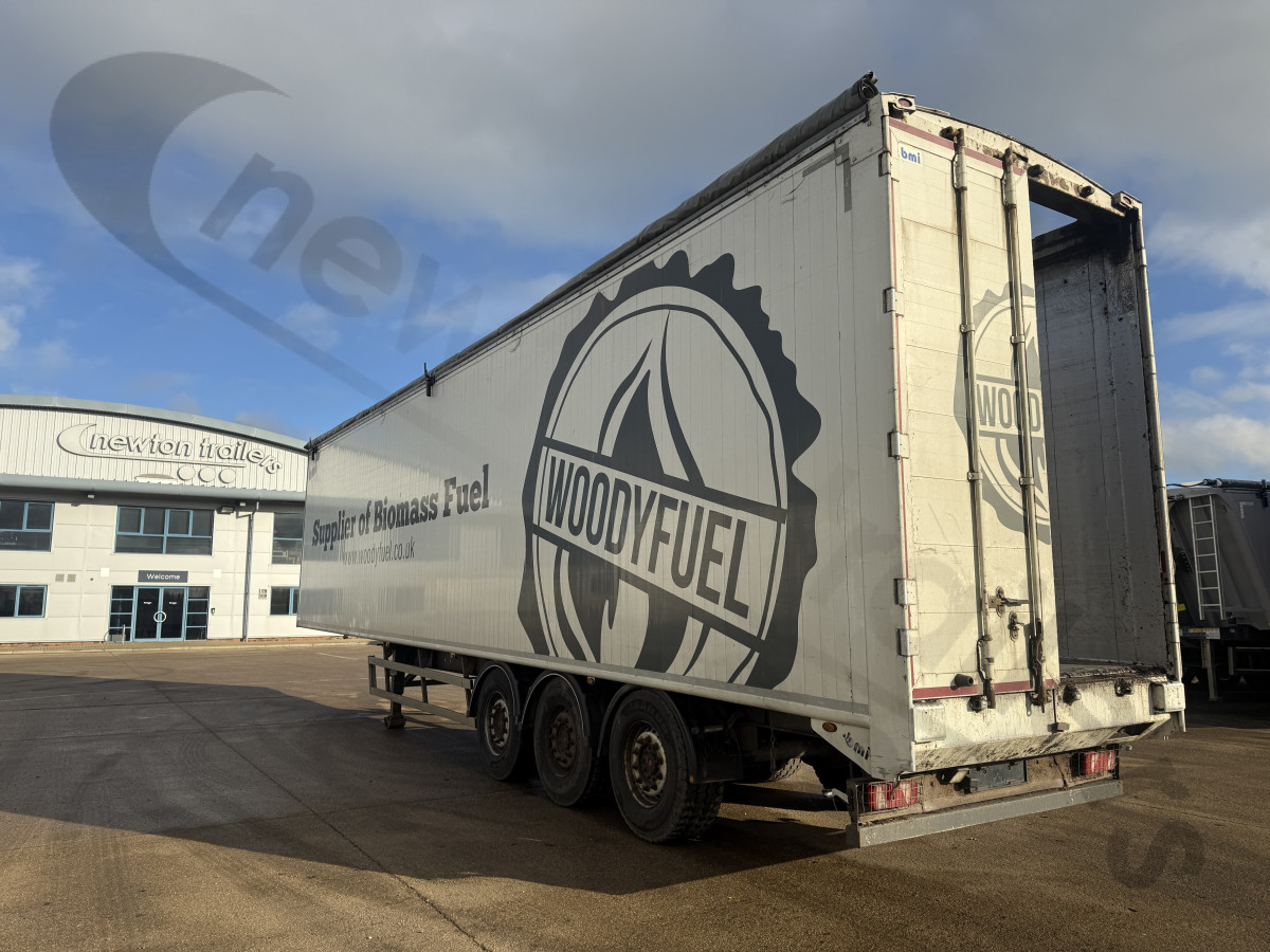 Used 2019 BMI Biomass Moving Floor Trailer