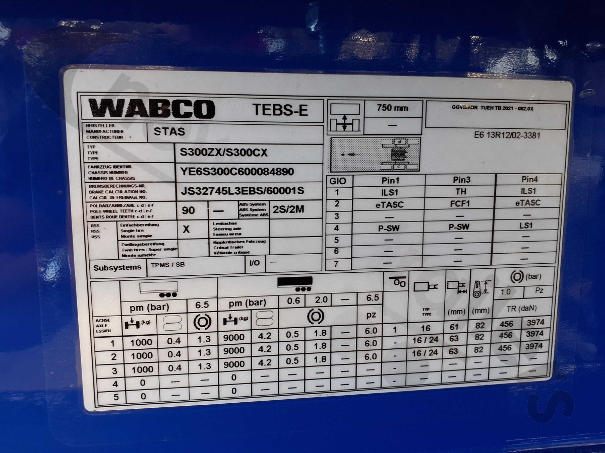 New 2026 STAS Plank Sided Tipping Trailer