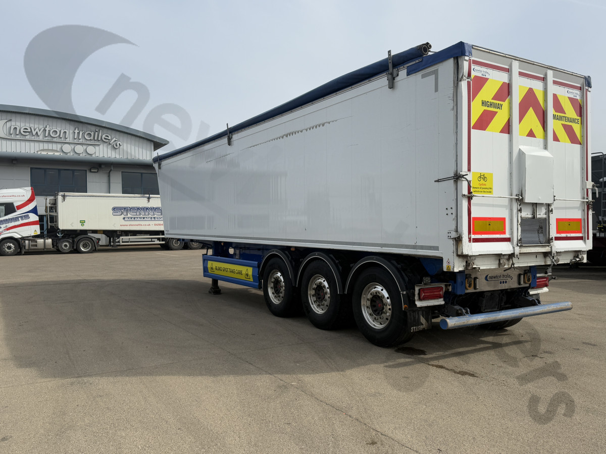 Used 2022 STAS Plank Sided Tipping Trailer