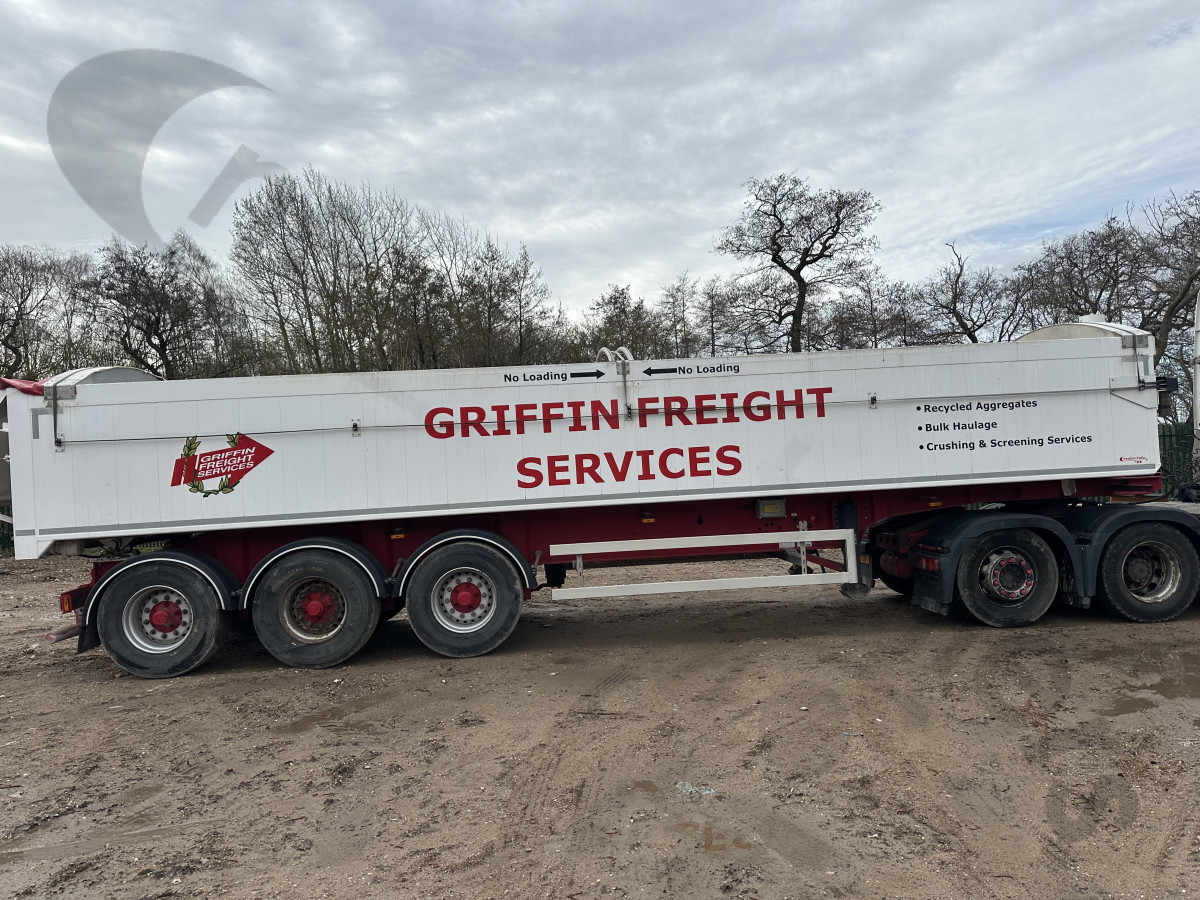 Used 2021 SDC/Alibulk Systems Aggregate Tipping Trailer