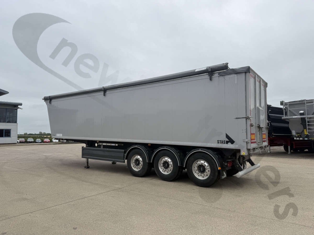 Hire Used 2024 STAS Plank Sided Tipping Trailer