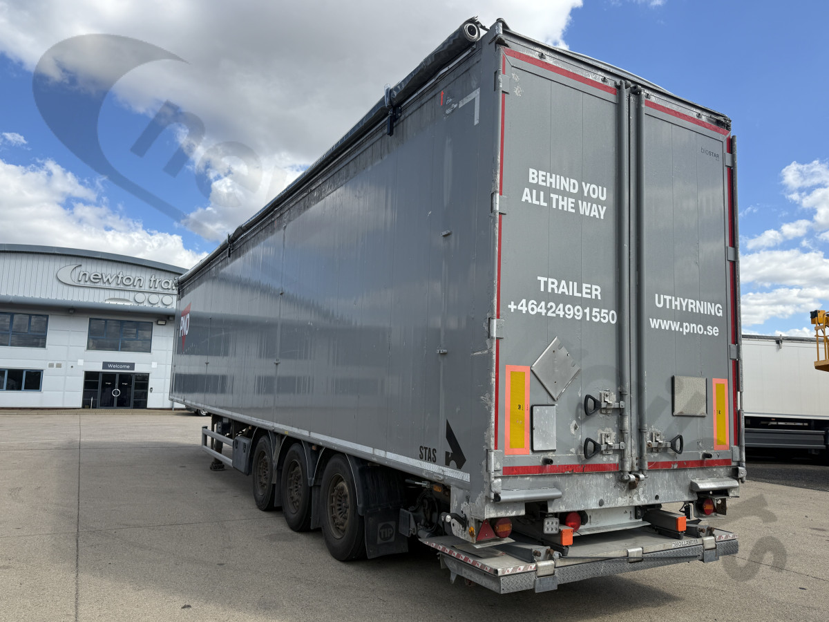 Used 2017 STAS Biomass Moving Floor Trailer