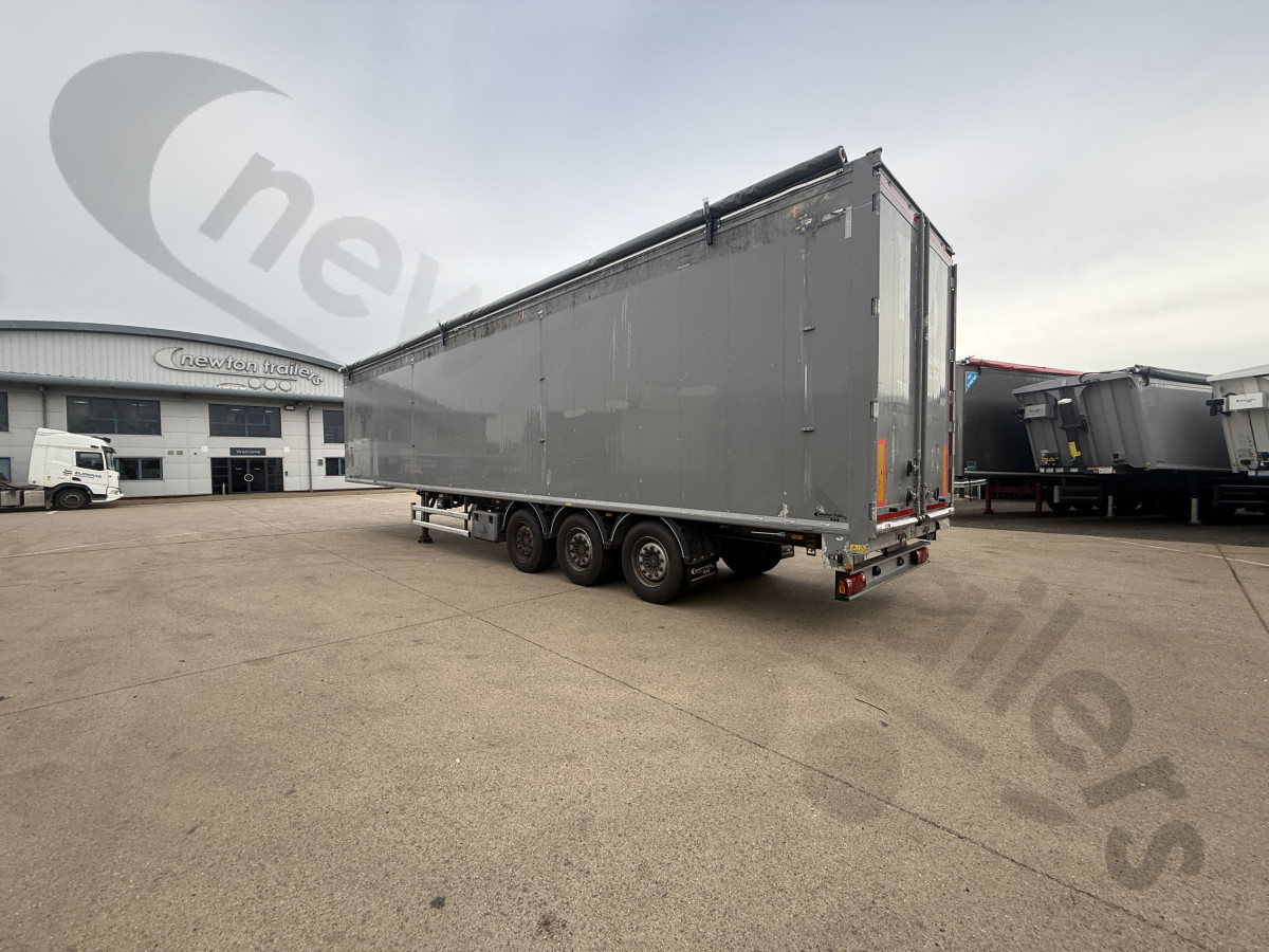Used 2018 STAS Biomass Moving Floor Trailer