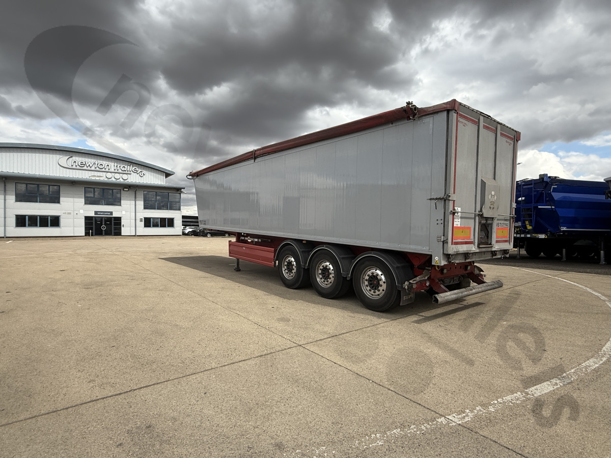Used 2021 STAS Plank Sided Tipping Trailer
