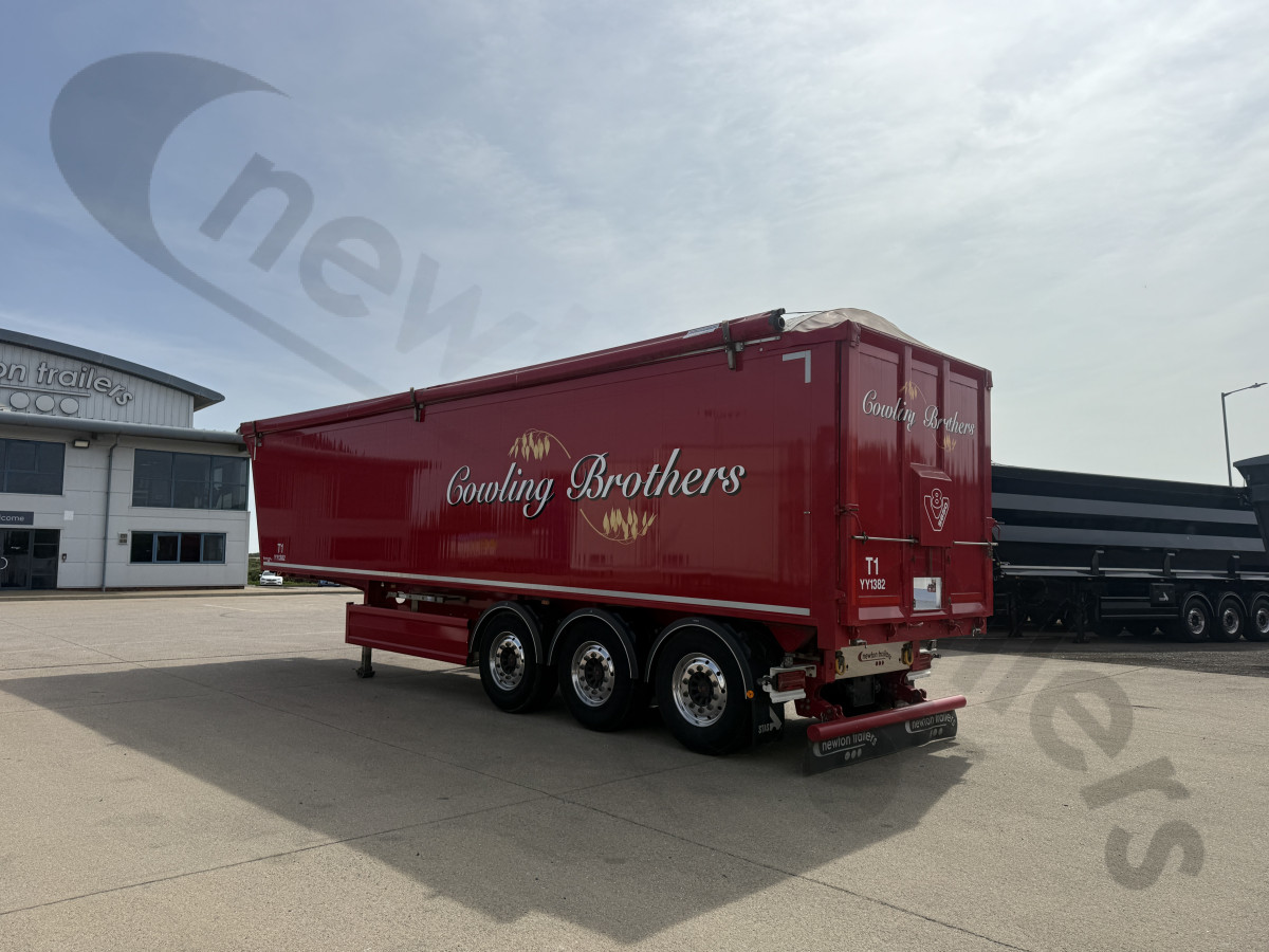 Used 2022 STAS Plank Sided Tipping Trailer